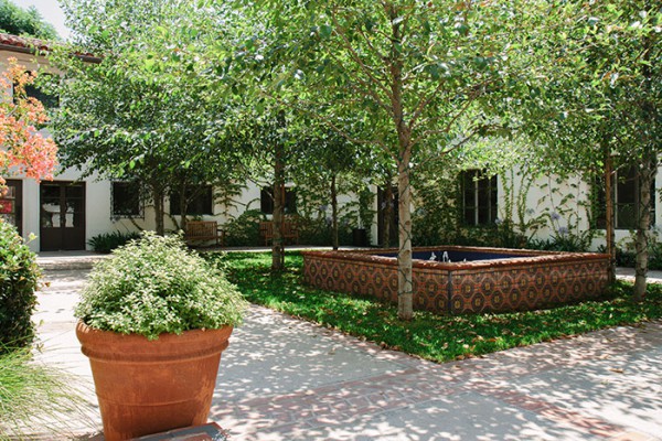 Pasadena Conservatory courtyard