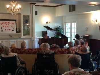 Erica Lee performing Etude No. 6, by  Moszkowski, and Pas de Deux from Souvenirs, by Barber at Regency Park
