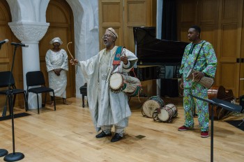 Francis Awe and The Nigerian Talking Drum Ensemble

