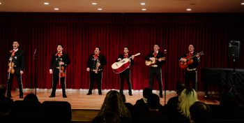 Mariachi Musicians on stage