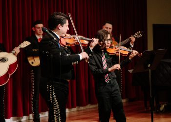 Mariachi Musicians on stage