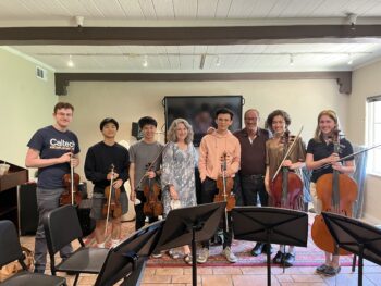 Photo of Chamber Music Intensive participants