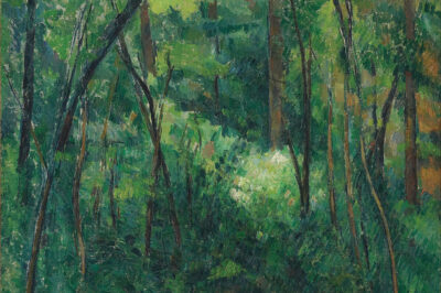 Cezanne Interior of a forest