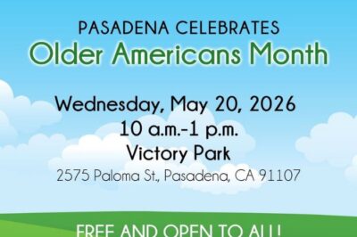 Pasadena Celebrates Older Americans Month